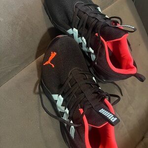 Women’s SoftFoam + Puma shoes 
Size 9 
Pink, baby blue, and black.